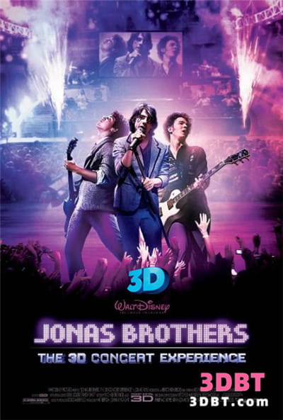 3D演唱会《乔纳斯兄弟3D演唱会》下载 Jonas Brothers-乔纳斯兄弟3D演唱会 (Live) 高清版 1080P
