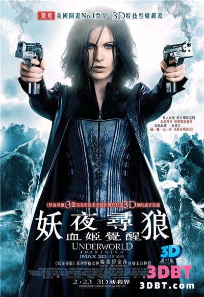 3D电影《黑夜传说4：觉醒》左右格式 3D版 高清蓝光 中字网盘 下载