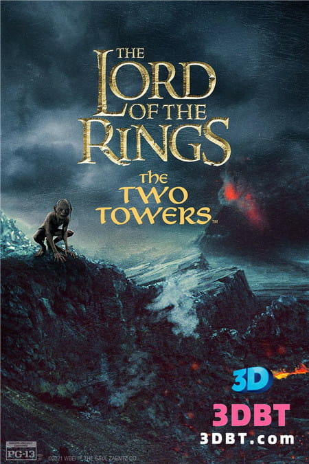 3D电影《魔戒2：双塔奇兵》3D左右格式 高清4K 网盘下载 VR电影3D版